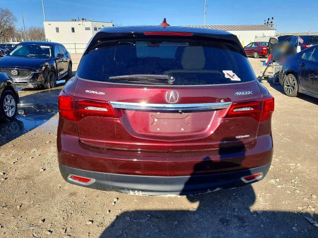 46451986 :رقم المزاد ، 5FRYD4H40GB007692 vin ، 2016 Acura Mdx مزاد بيع