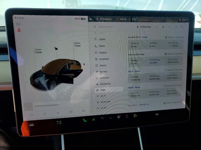 2018 Tesla Model 3 მანქანა იყიდება აუქციონზე, vin: 5YJ3E1EA4JF026027, აუქციონის ნომერი: 45790256