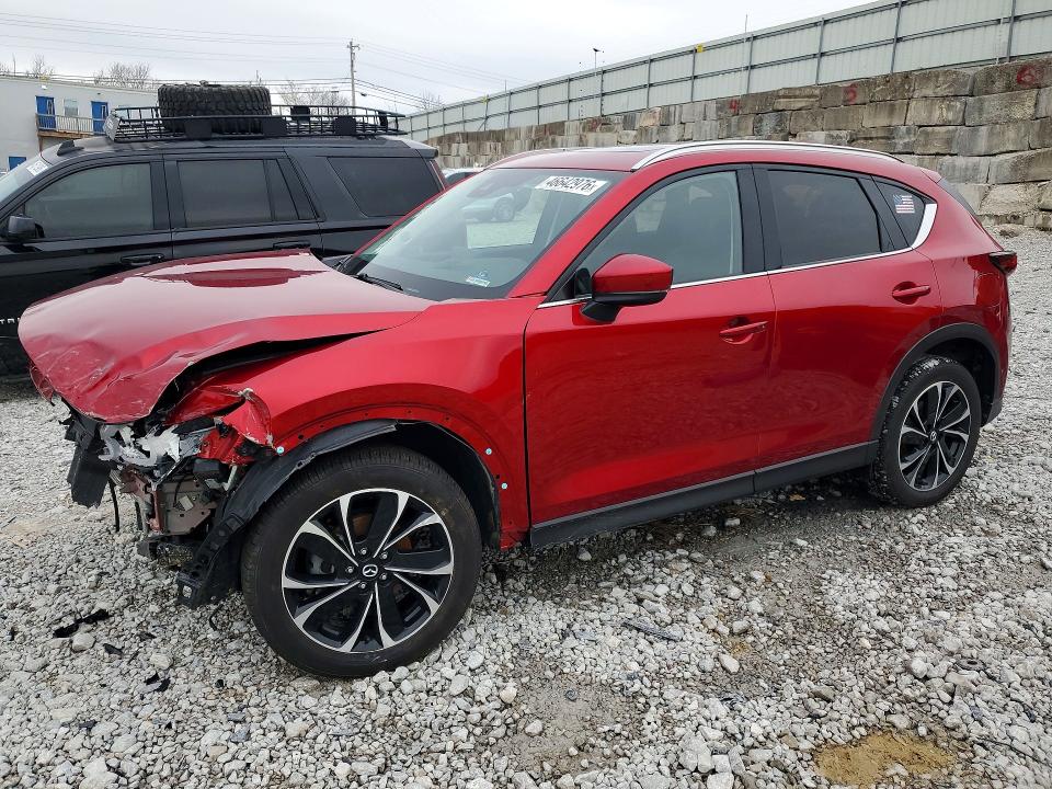 46642976 :رقم المزاد ، JM3KFBEM2N0589520 vin ، 2022 Mazda Cx-5 مزاد بيع