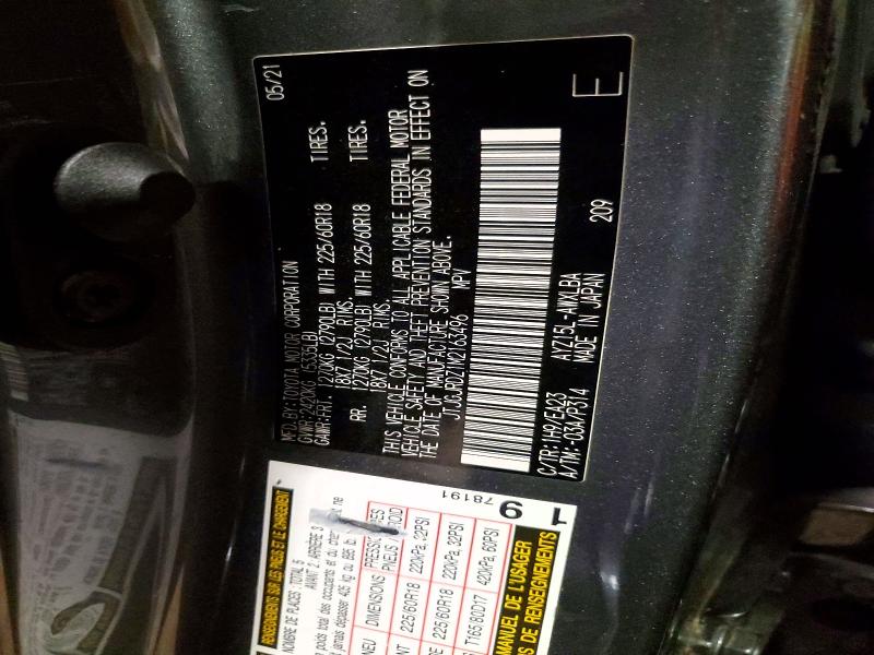 2021 Lexus Nx 300h მანქანა იყიდება აუქციონზე, vin: JTJGJRDZ1M2163496, აუქციონის ნომერი: 47084306