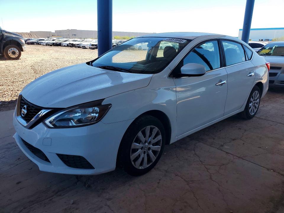45851646 :رقم المزاد ، 3N1AB7AP7JY293375 vin ، 2018 Nissan Sentra مزاد بيع
