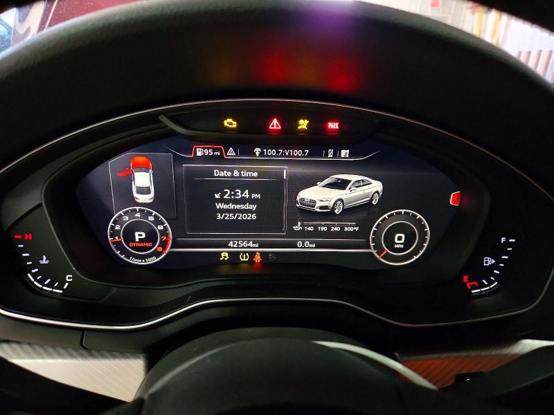 47330626 :رقم المزاد ، WAUTNAF51KA069166 vin ، 2019 Audi A5 مزاد بيع