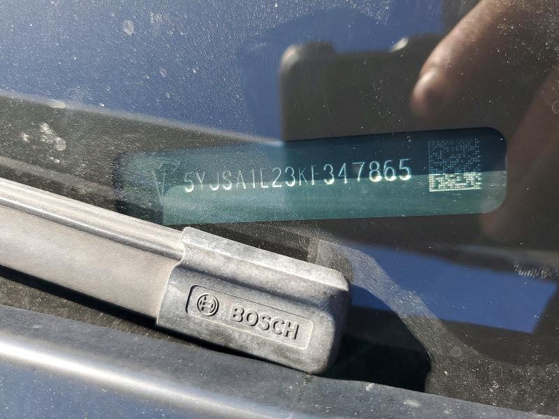 41832036 :رقم المزاد ، 5YJSA1E23KF347865 vin ، 2019 Tesla Model S مزاد بيع