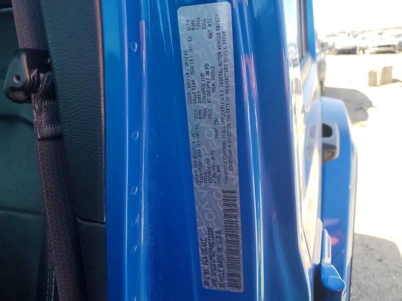 45546756 :رقم المزاد ، 1C4JJXP63PW513335 vin ، 2023 Jeep Wrangler مزاد بيع