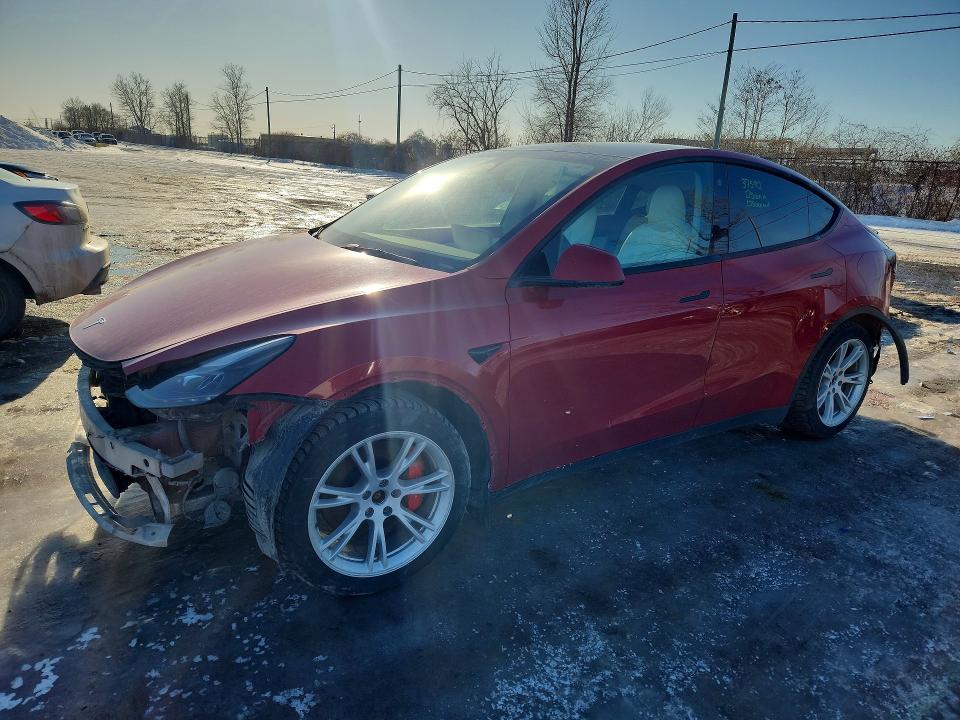 78953735 :رقم المزاد ، 7SAYGDEF0NF513151 vin ، 2022 Tesla Model Y مزاد بيع