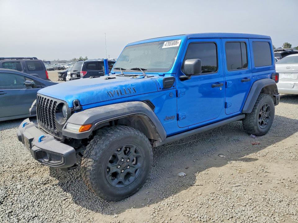 47955806 :رقم المزاد ، 1C4JJXN64PW663604 vin ، 2023 Jeep Wrangler مزاد بيع