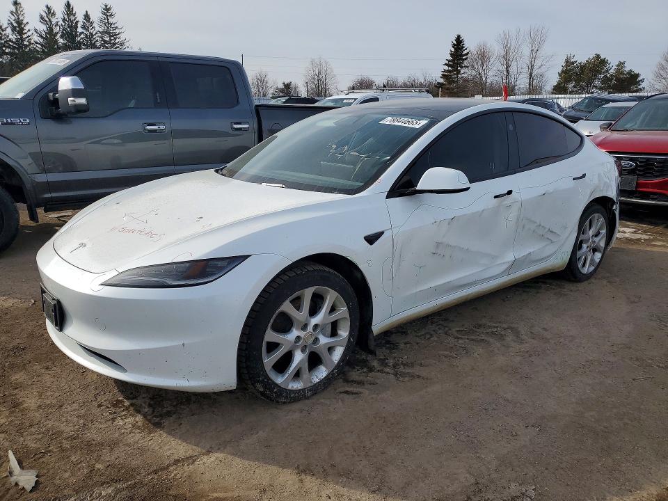 2024 Tesla Model 3 მანქანა იყიდება აუქციონზე, vin: LRW3E7FA9RC276564, აუქციონის ნომერი: 78844665