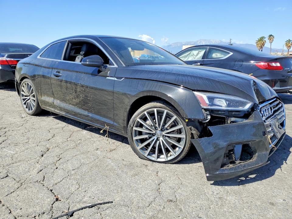 2018 Audi A5 მანქანა იყიდება აუქციონზე, vin: WAUPNAF55JA007012, აუქციონის ნომერი: 41605846