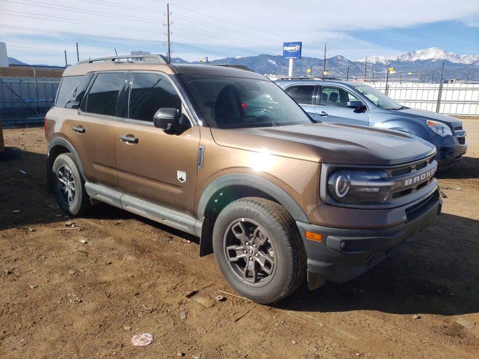 Продаж на аукціоні авто 2022 Ford Bronco Sport, vin: 3FMCR9B60NRE17209, номер лоту: 45983126