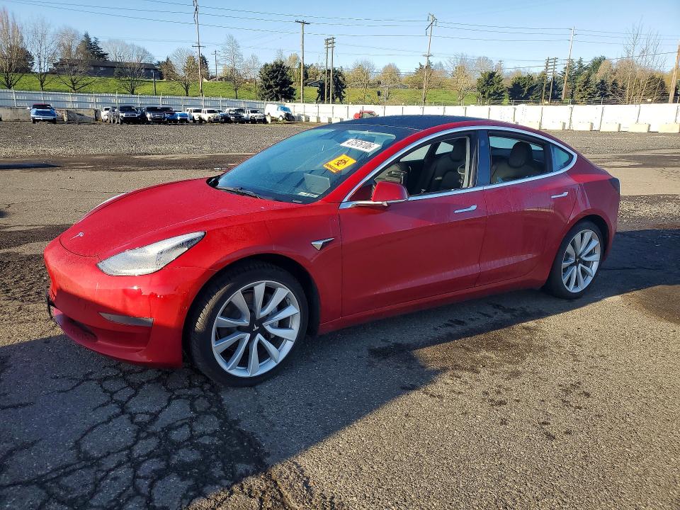 Продаж на аукціоні авто 2019 Tesla Model 3, vin: 5YJ3E1EB5KF418587, номер лоту: 47576106