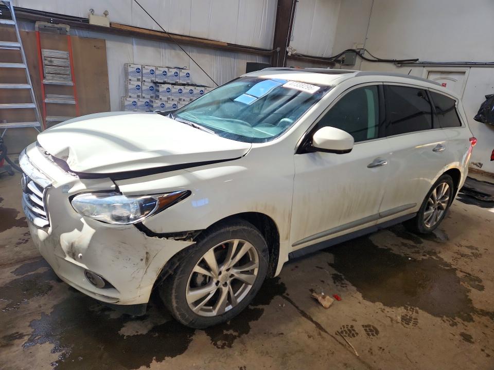 47338296 :رقم المزاد ، 5N1AL0MM8DC327545 vin ، 2013 Infiniti Jx35 مزاد بيع