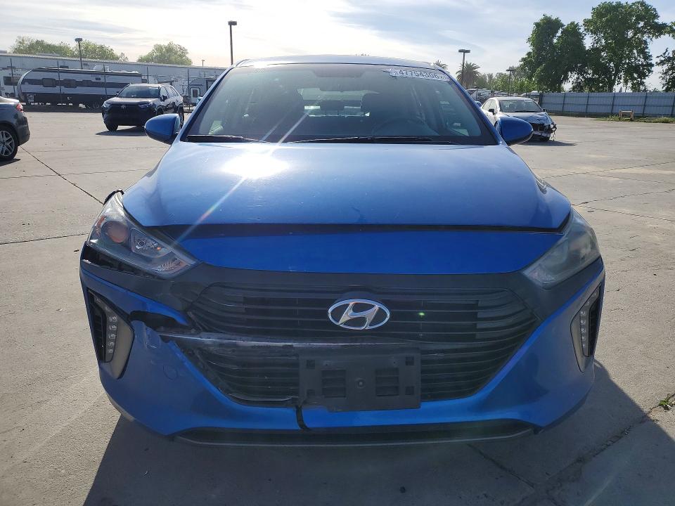 Продаж на аукціоні авто 2017 Hyundai Ioniq Hybrid, vin: KMHC75LC9HU057695, номер лоту: 47754306