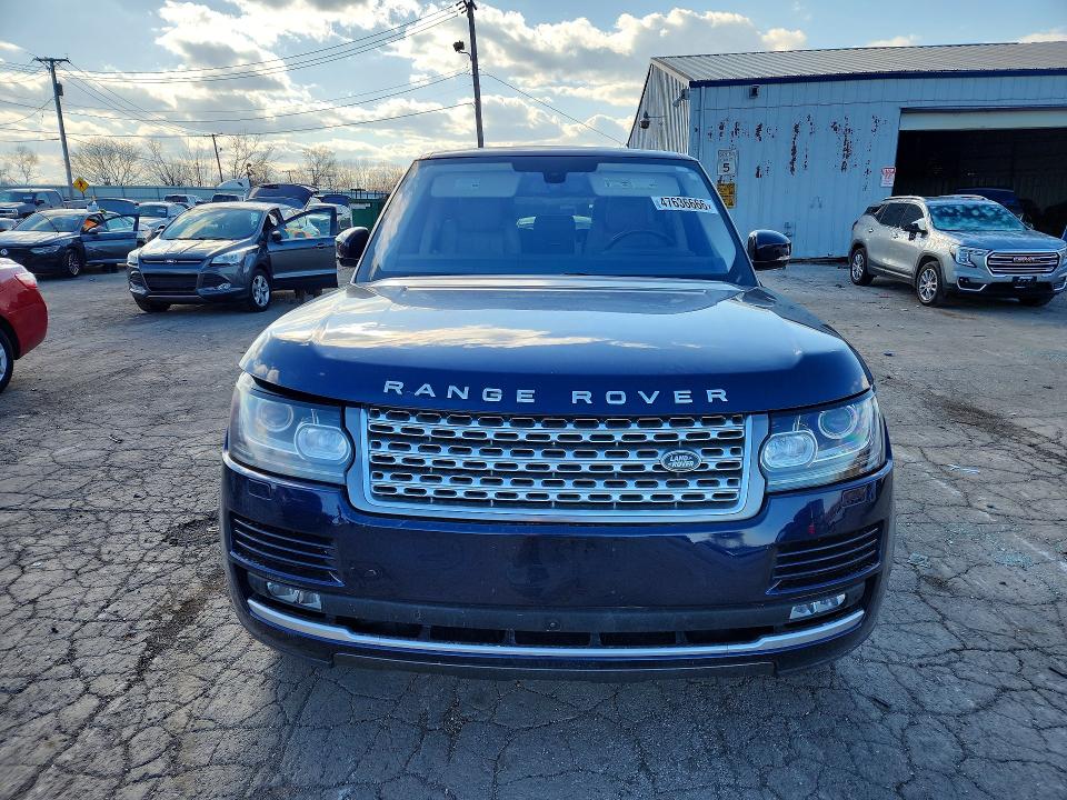 2016 Land Rover Range Rover მანქანა იყიდება აუქციონზე, vin: SALGS2VF5GA263311, აუქციონის ნომერი: 47636666