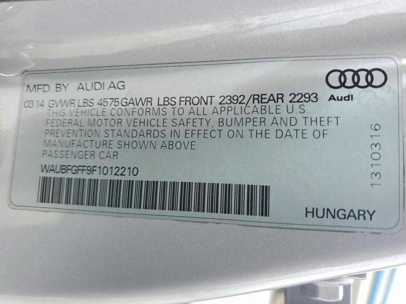 Продажа на аукционе авто 2015 Audi A3, vin: WAUBFGFF9F1012210, номер лота: 48316726