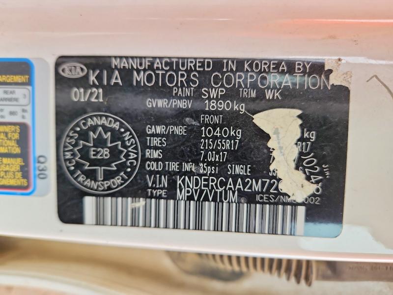 Продаж на аукціоні авто 2021 Kia Seltos, vin: KNDERCAA2M7200248, номер лоту: 47809716