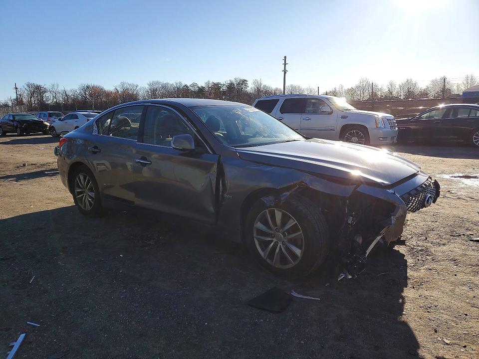 Продаж на аукціоні авто 2017 Infiniti Q50, vin: JN1EV7AR7HM833654, номер лоту: 46255666