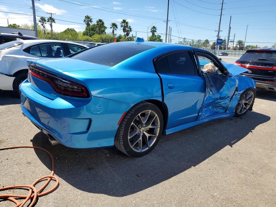 46576056 :رقم المزاد ، 2C3CDXHG8PH598649 vin ، 2023 Dodge Charger مزاد بيع
