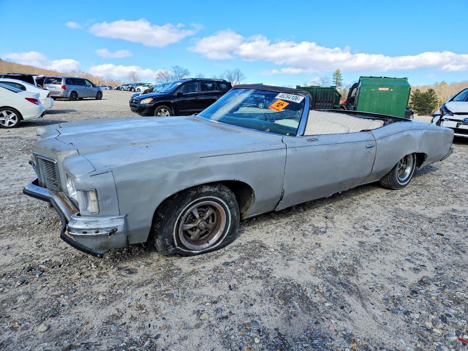 1972 Pontiac Catalina მანქანა იყიდება აუქციონზე, vin: 00002L67R2P362521, აუქციონის ნომერი: 46284106