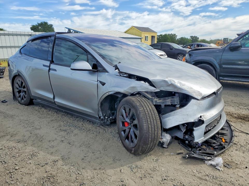 47240176 :رقم المزاد ، 7SAXCDE58RF449249 vin ، 2024 Tesla Model X مزاد بيع