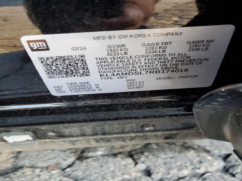 79488485 :رقم المزاد ، KL4AMDSL7RB174019 vin ، 2024 Buick Encore Gx مزاد بيع