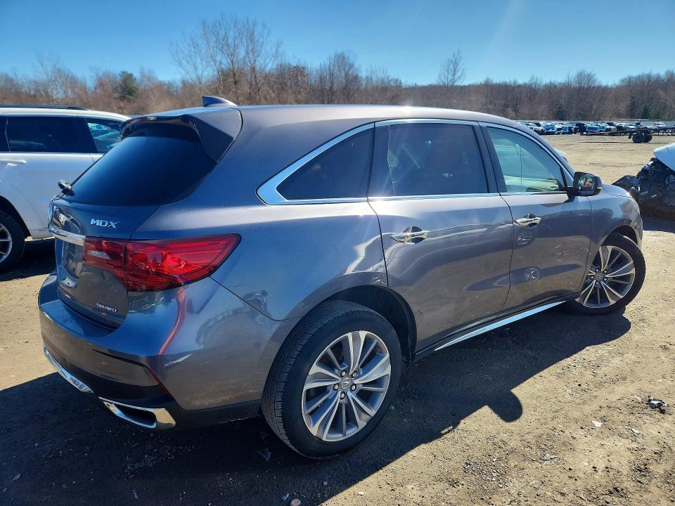 2018 Acura Mdx მანქანა იყიდება აუქციონზე, vin: 5J8YD4H57JL016938, აუქციონის ნომერი: 41945876