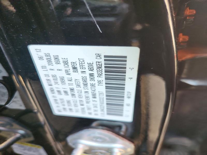 Продаж на аукціоні авто 2012 Acura Tsx, vin: JH4CU2F60CC027287, номер лоту: 47223936