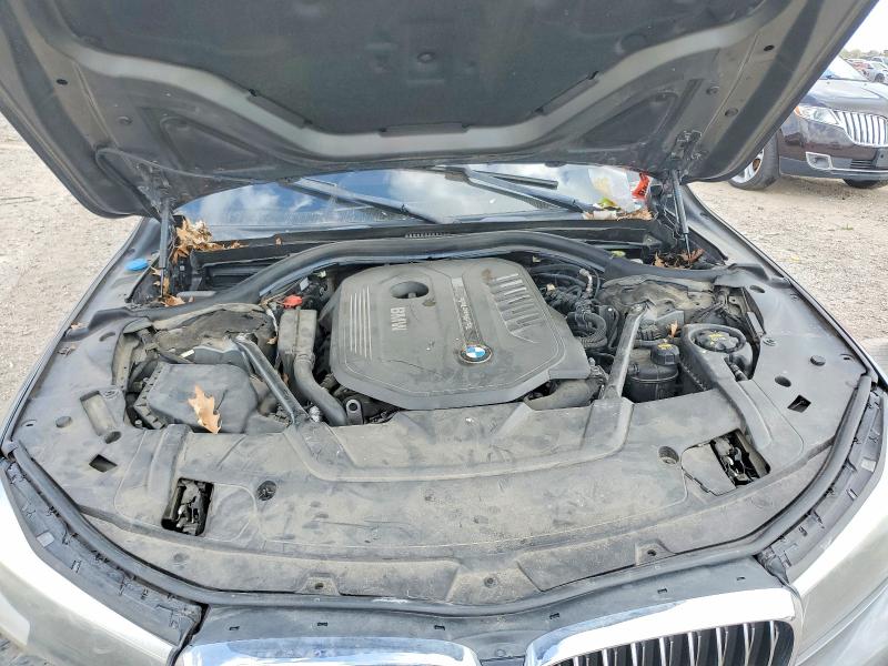 2017 Bmw 740 მანქანა იყიდება აუქციონზე, vin: WBA7E2C5XHG740075, აუქციონის ნომერი: 79492055