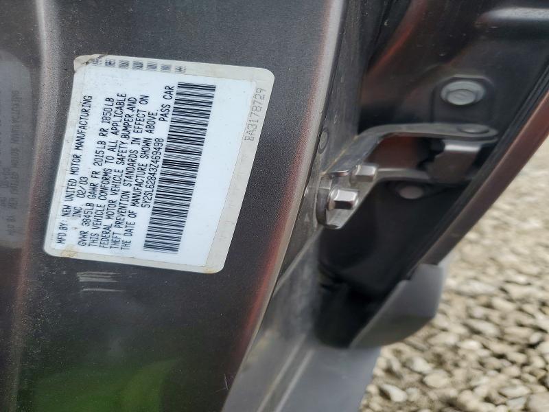 2003 Pontiac Vibe მანქანა იყიდება აუქციონზე, vin: 5Y2SL62843Z469498, აუქციონის ნომერი: 47070016