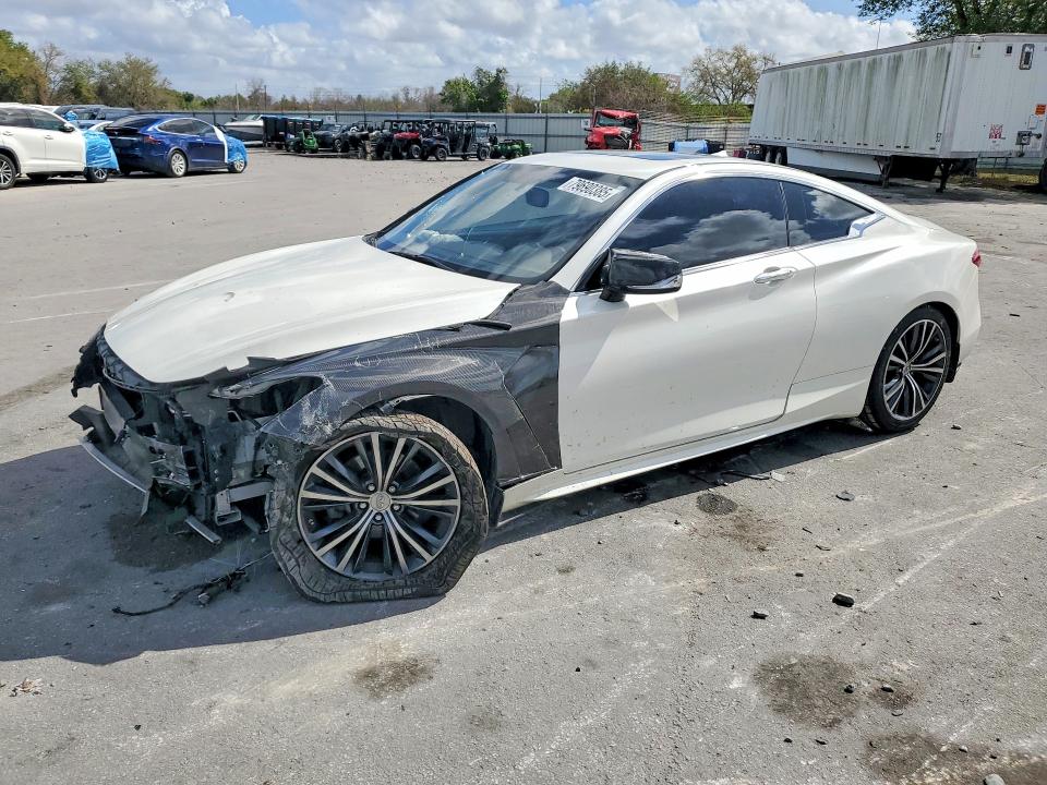 79690385 :رقم المزاد ، JN1EV7EK3HM364317 vin ، 2017 Infiniti Q60 مزاد بيع