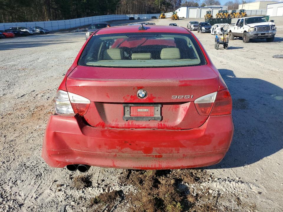 79734085 :رقم المزاد ، WBAVB13586PS65372 vin ، 2006 Bmw 3 Series 325i Rwd مزاد بيع