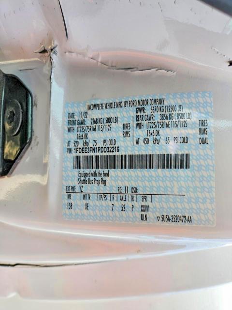Aukcja sprzedaży 2023 Ford Econoline, vin: 1FDEE3FN1PDD32216, numer aukcji: 74290815