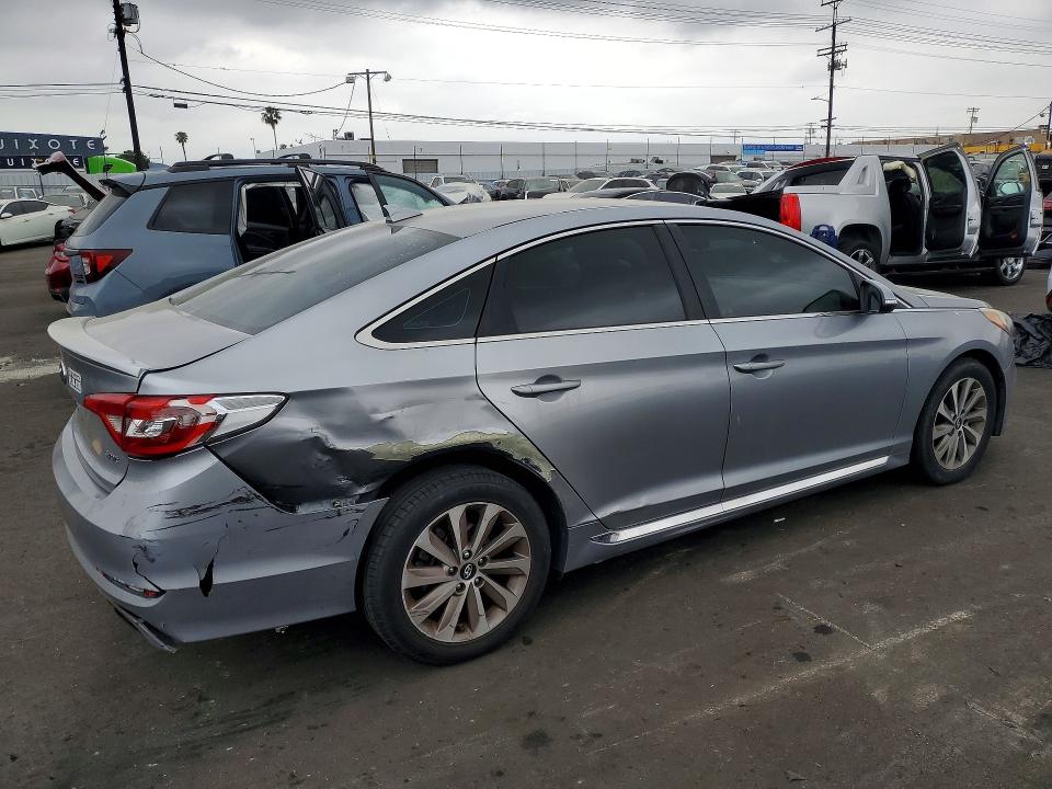 48274106 :رقم المزاد ، 5NPE34AF5FH055501 vin ، 2015 Hyundai Sonata مزاد بيع