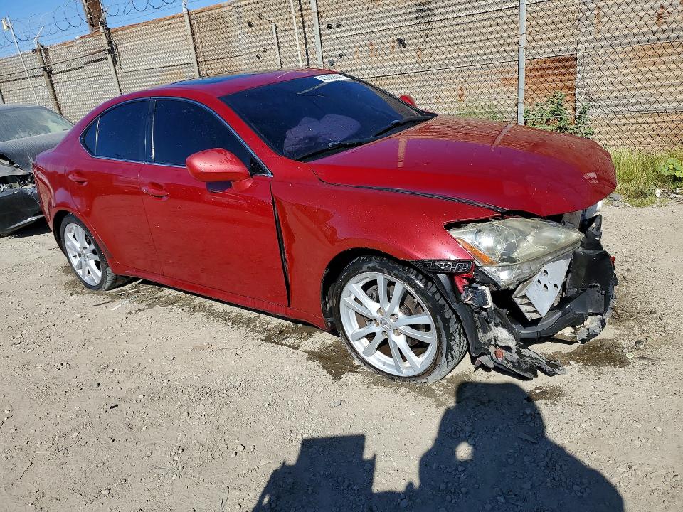 45502646 :رقم المزاد ، JTHBK262765022515 vin ، 2006 Lexus Is 250 مزاد بيع