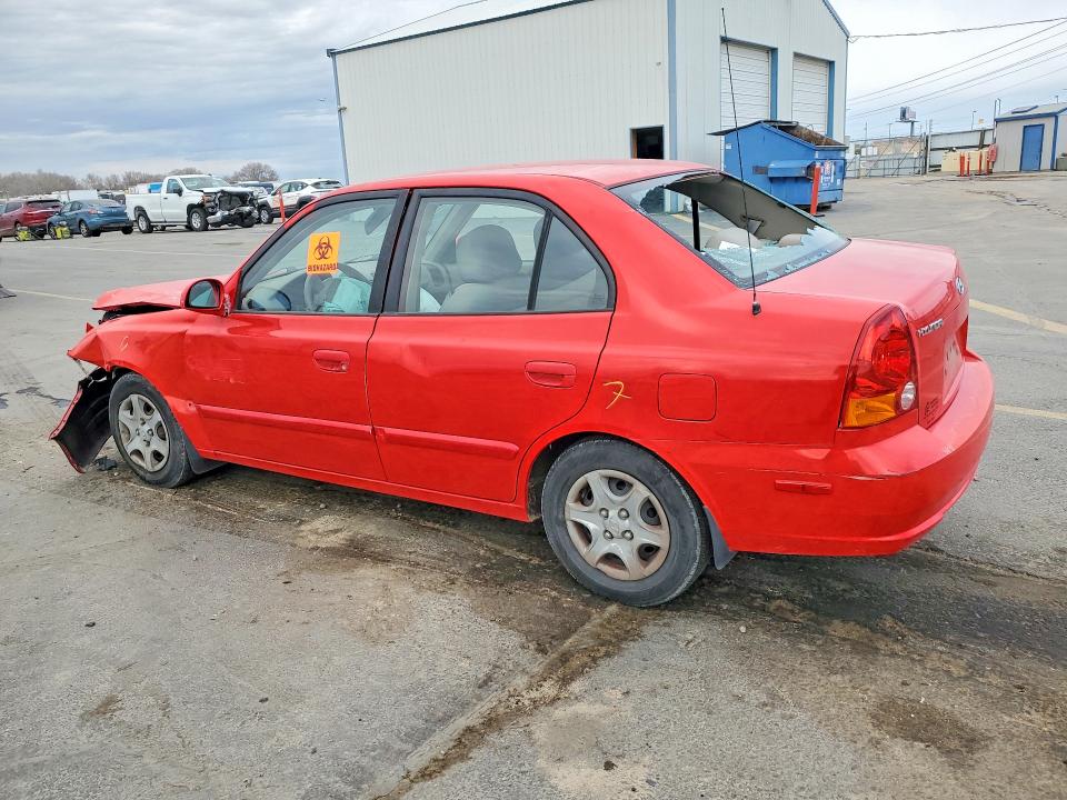 Aukcja sprzedaży 2003 Hyundai Accent, vin: KMHCG45C73U460199, numer aukcji: 46428476
