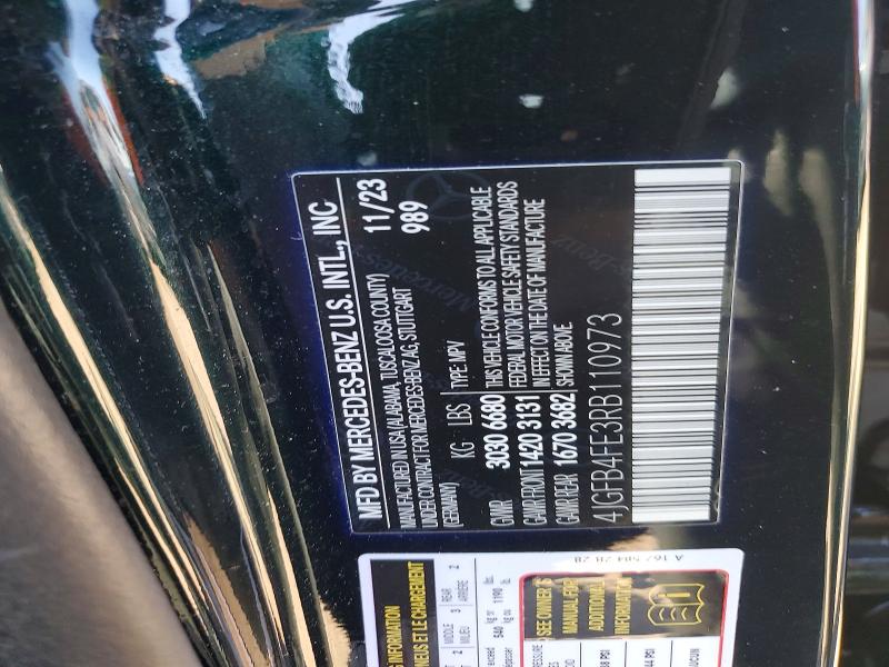 Aukcja sprzedaży 2024 Mercedes-benz Gle, vin: 4JGFB4FE3RB110973, numer aukcji: 46760906