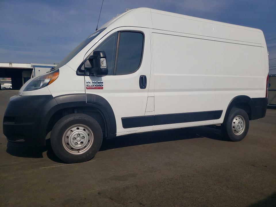 79578165 :رقم المزاد ، 3C6LRVCG4ME543655 vin ، 2021 Ram Promaster 2500 مزاد بيع