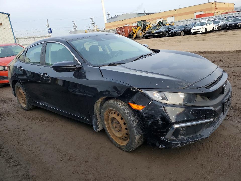 2020 Honda Civic Lx 4dr მანქანა იყიდება აუქციონზე, vin: 2HGFC2E58LH033900, აუქციონის ნომერი: 46033026