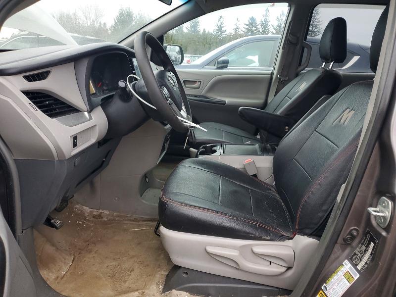 42063616 :رقم المزاد ، 5TDZK3DC2FS614593 vin ، 2015 Toyota Sienna مزاد بيع