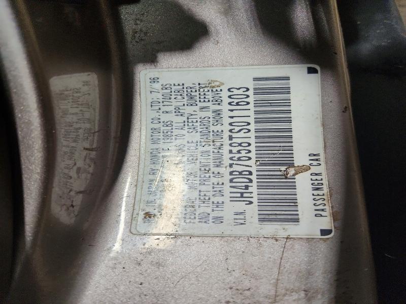 Aukcja sprzedaży 1996 Acura Integra, vin: JH4DB7658TS011603, numer aukcji: 41925306