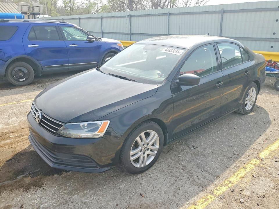 48322886 :رقم المزاد ، 3VW2K7AJ3FM351703 vin ، 2015 Volkswagen Jetta مزاد بيع