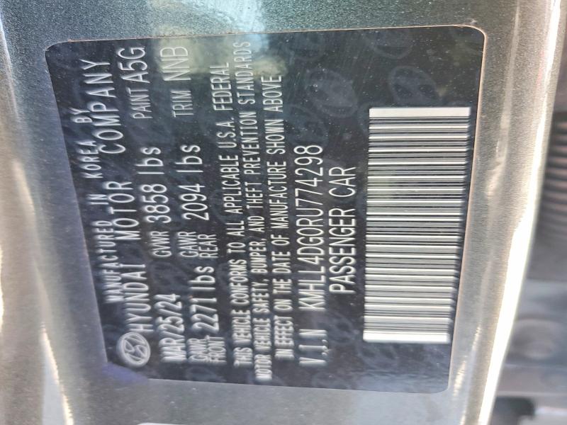 2024 Hyundai Elantra მანქანა იყიდება აუქციონზე, vin: KMHLL4DG0RU774298, აუქციონის ნომერი: 46801526