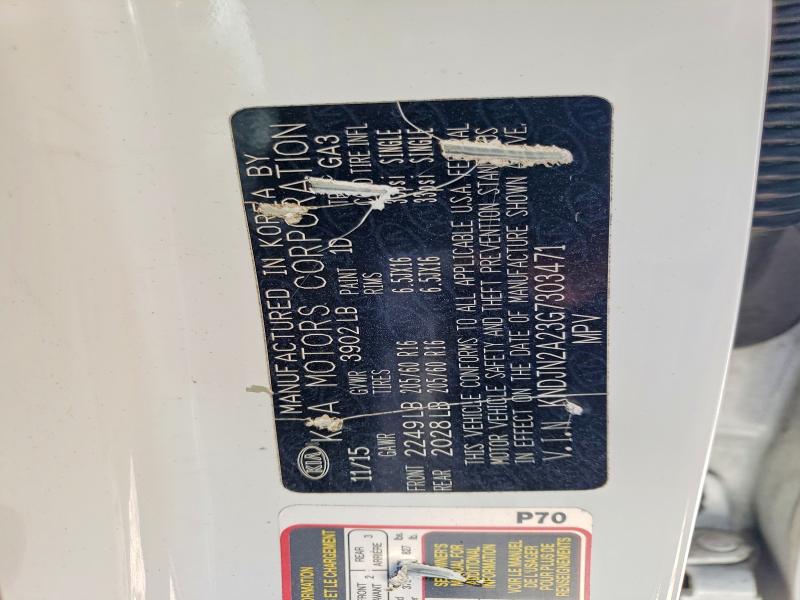 41875806 :رقم المزاد ، KNDJN2A23G7303471 vin ، 2016 Kia Soul مزاد بيع