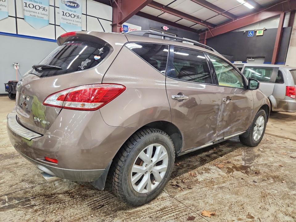 Продажа на аукционе авто 2011 Nissan Murano, vin: JN8AZ1MW2BW183629, номер лота: 46436016