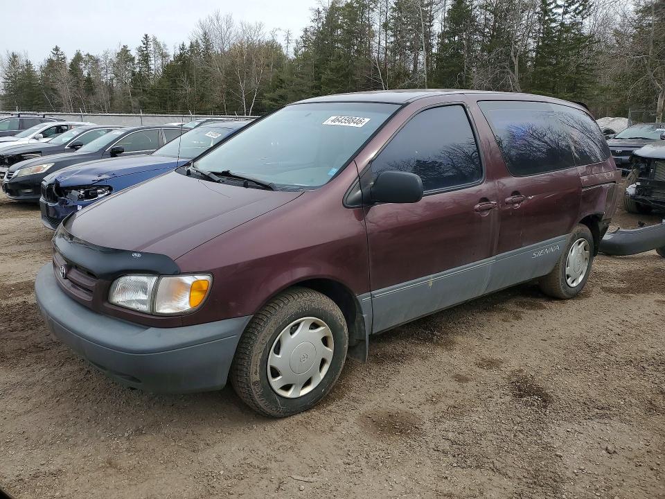 Продаж на аукціоні авто 2000 Toyota Sienna, vin: 4T3ZF19C6YU236443, номер лоту: 46459846