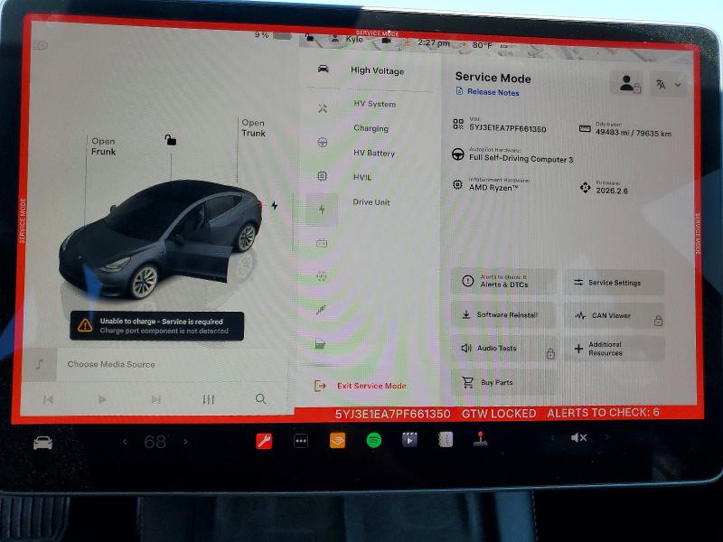 Aukcja sprzedaży 2023 Tesla Model 3, vin: 5YJ3E1EA7PF661350, numer aukcji: 46536936