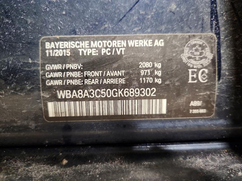 Продажа на аукционе авто 2016 Bmw 320, vin: WBA8A3C50GK689302, номер лота: 45725976