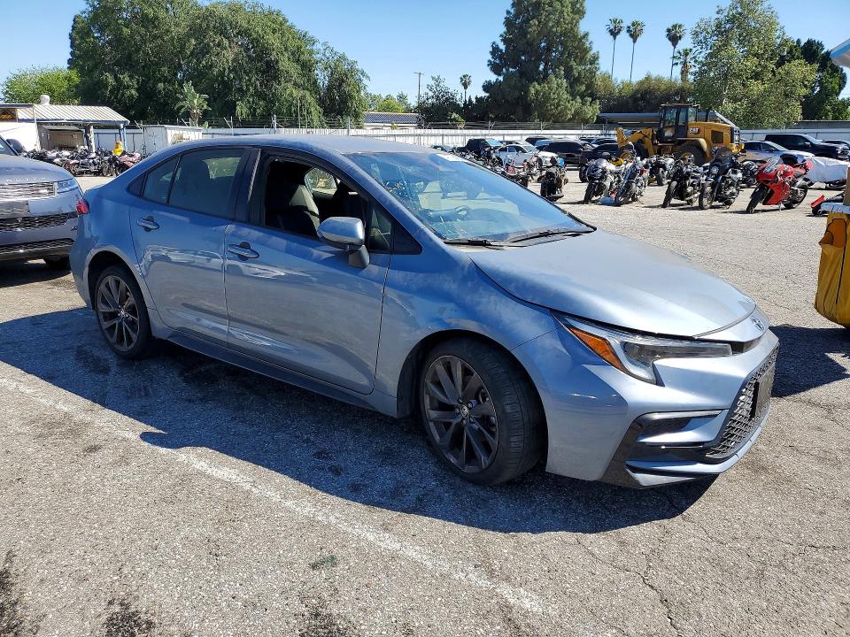 47736156 :رقم المزاد ، JTDS4MCE6R3521814 vin ، 2024 Toyota Corolla مزاد بيع