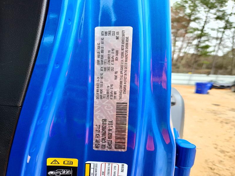 2024 Jeep Wrangler მანქანა იყიდება აუქციონზე, vin: 1C4RJXN62RW218168, აუქციონის ნომერი: 79774015