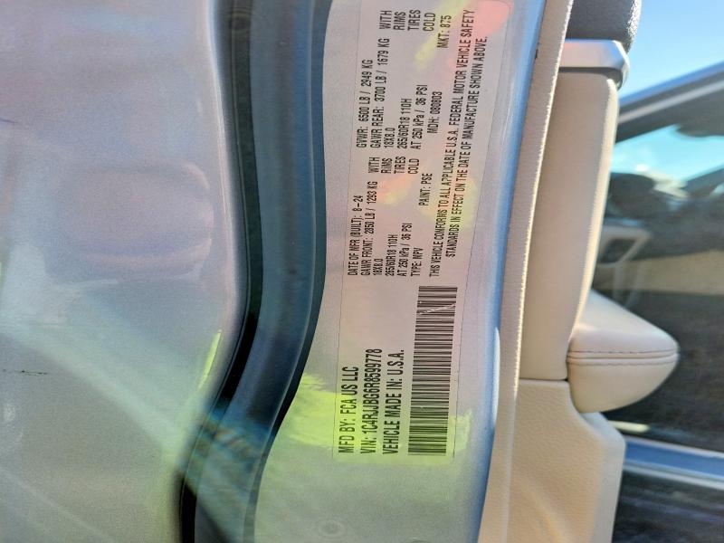 Продажа на аукционе авто 2024 Jeep Grand Cherokee, vin: 1C4RJJBG6R8599778, номер лота: 79018005