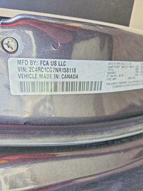 Продаж на аукціоні авто 2022 Chrysler Voyager, vin: 2C4RC1CG7NR158118, номер лоту: 78826555